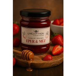 Eper ízesítésű termelői akácméz 250g