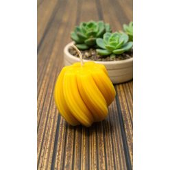 Csavart spirál méhviasz gyertya